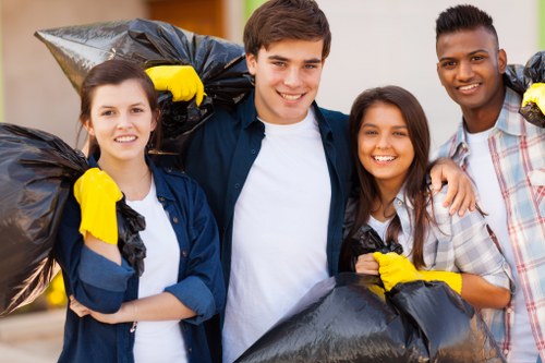 Proper waste management in a commercial setting