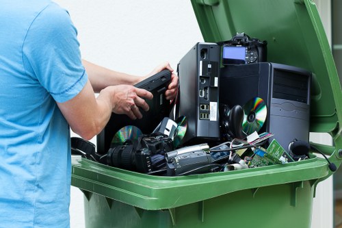 Safety protocols in waste management at Commercial Waste Lee